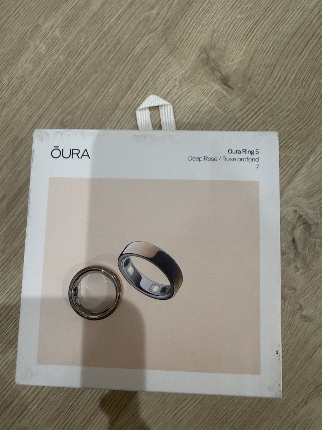 Oura Ring 5 By Oura Deep Rose Finish